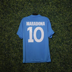 1987/88 SSC NAPOLI DIEGO MARADONA #10 HOME KIT (L) ENNERRE