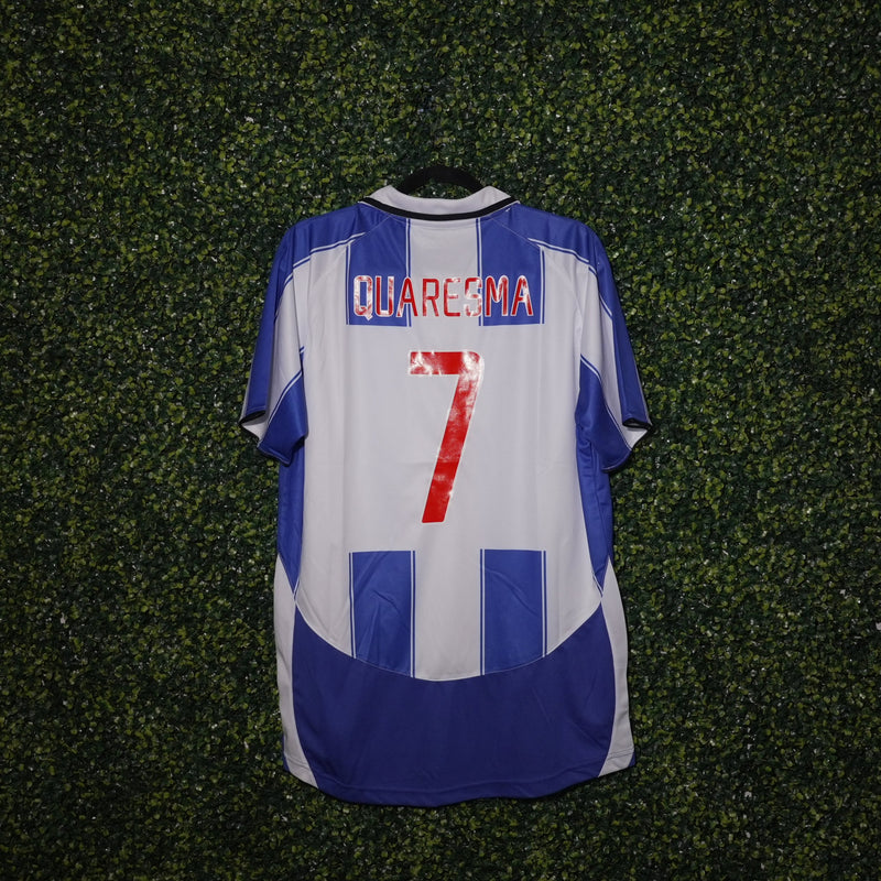 2003/04 FC PORTO RICARDO QUARESMA #7 HOME KIT (L) NIKE