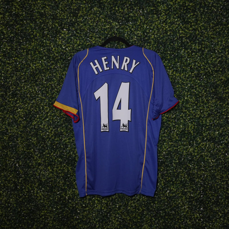 2004/06 ARSENAL THIERRY HENRY #14 AWAY KIT (L) NIKE