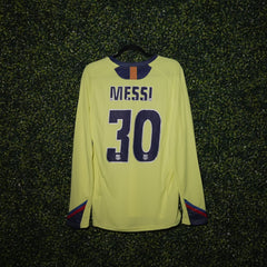 2005/06 FC BARCELONA MESSI #30 AWAY KIT (L) NIKE