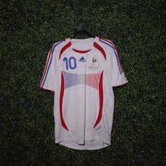 2006 FRANCE #10 WORLD CUP FINAL KIT (L) ADIDAS