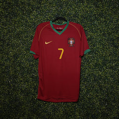 2006/07 PORTUGAL #7 HOME KIT (L) NIKE