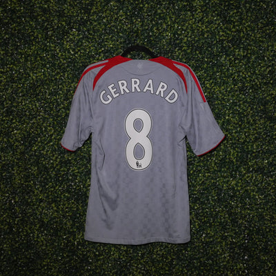 2008/09 LIVERPOOL STEVEN GERRARD #8 AWAY KIT (L) ADIDAS