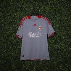 2008/09 LIVERPOOL STEVEN GERRARD #8 AWAY KIT (L) ADIDAS