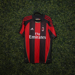 2010/11 AC MILAN #70 HOME KIT (L) ADIDAS